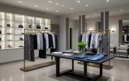 Móveis Planejados para Loja de Roupas